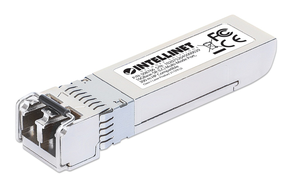 Intellinet 10 Gigabit Fiber SFP+ Optical Transceiver Module (508766)